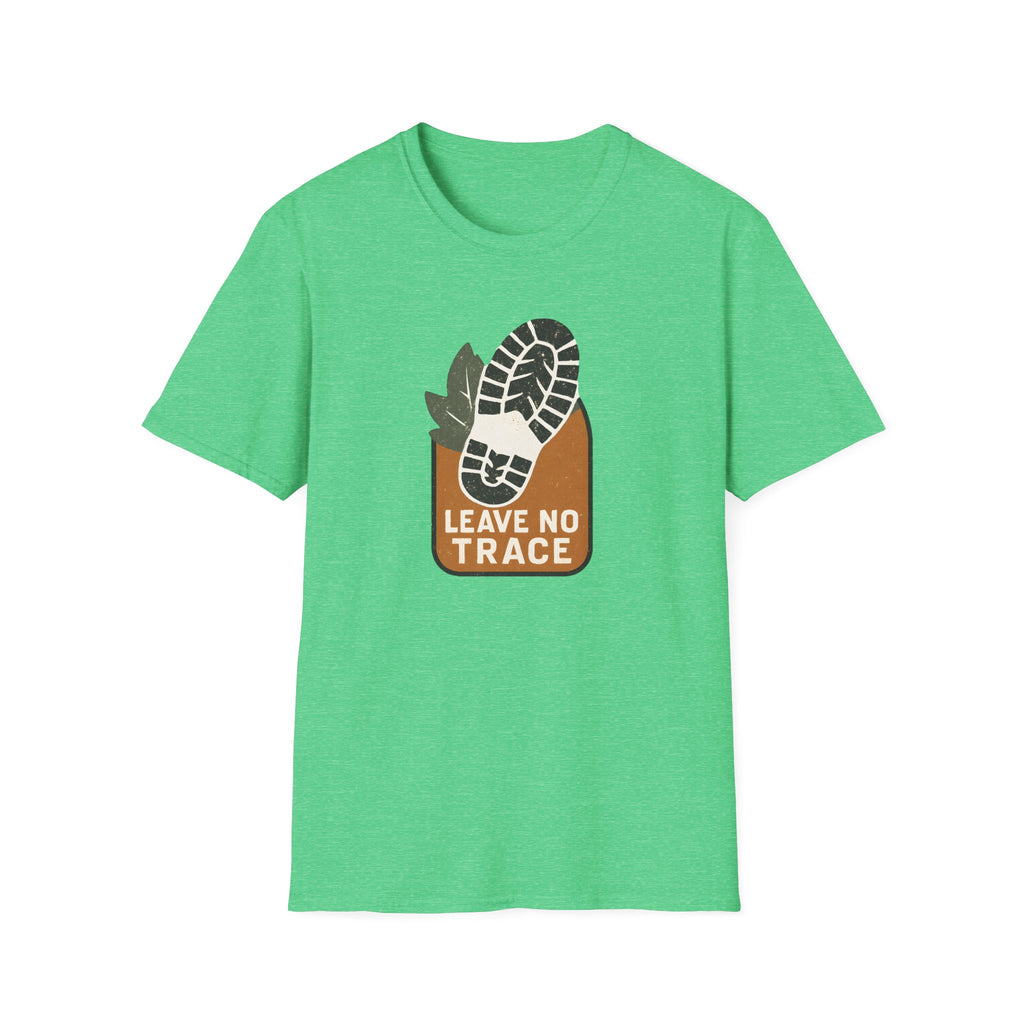 Leave No Trace Hiking T-Shirt — Eco Outdoor Trail Conservation Tee