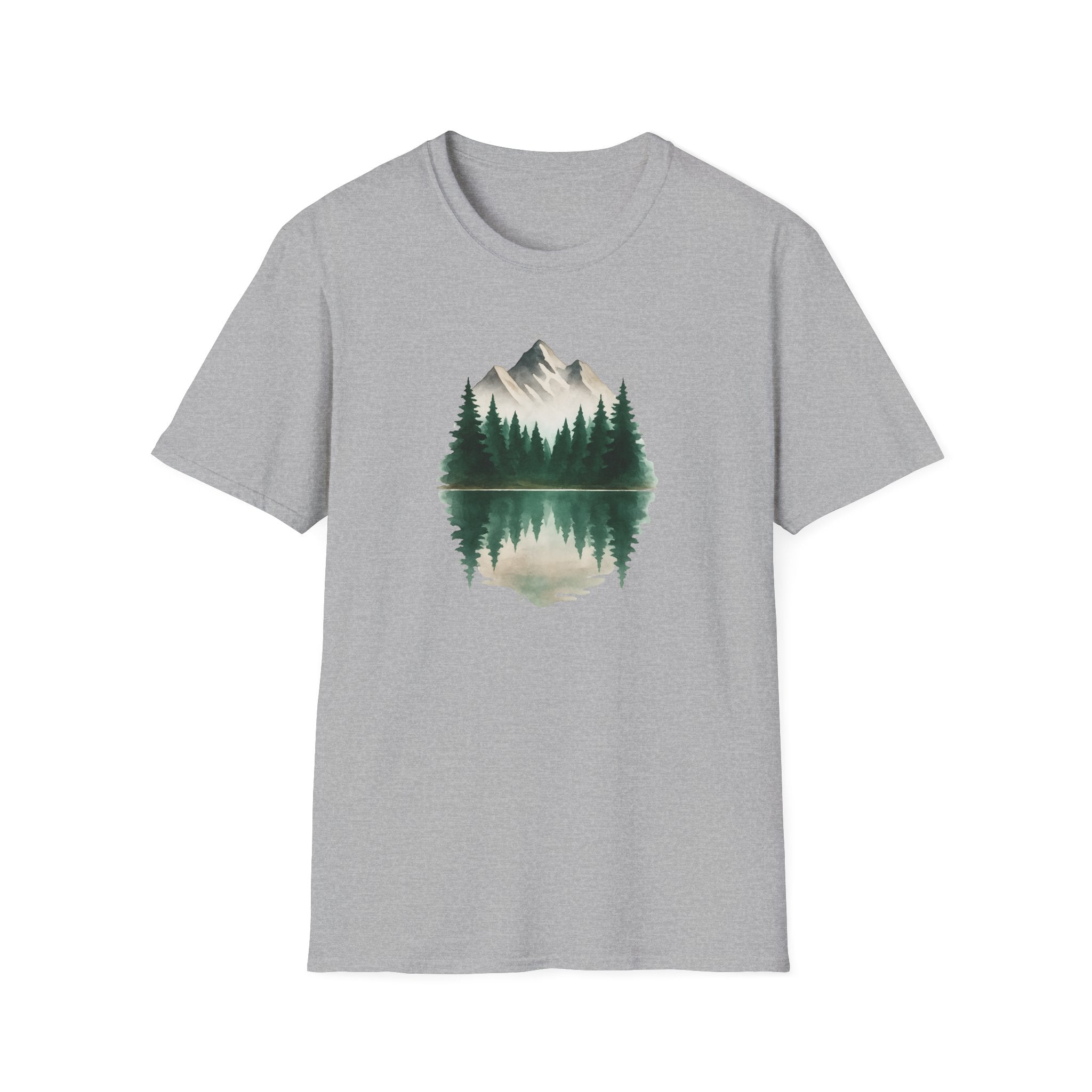 Mountain Reflection T-Shirt — Forest Lake Nature Tee