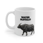 Water Buffalo Coffee Mug – 11oz Ceramic Mug for Animals With Facts Series 2 Gifts