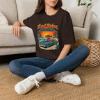Low Rider Cruising T-Shirt — Retro Beach Car Sunset Tee