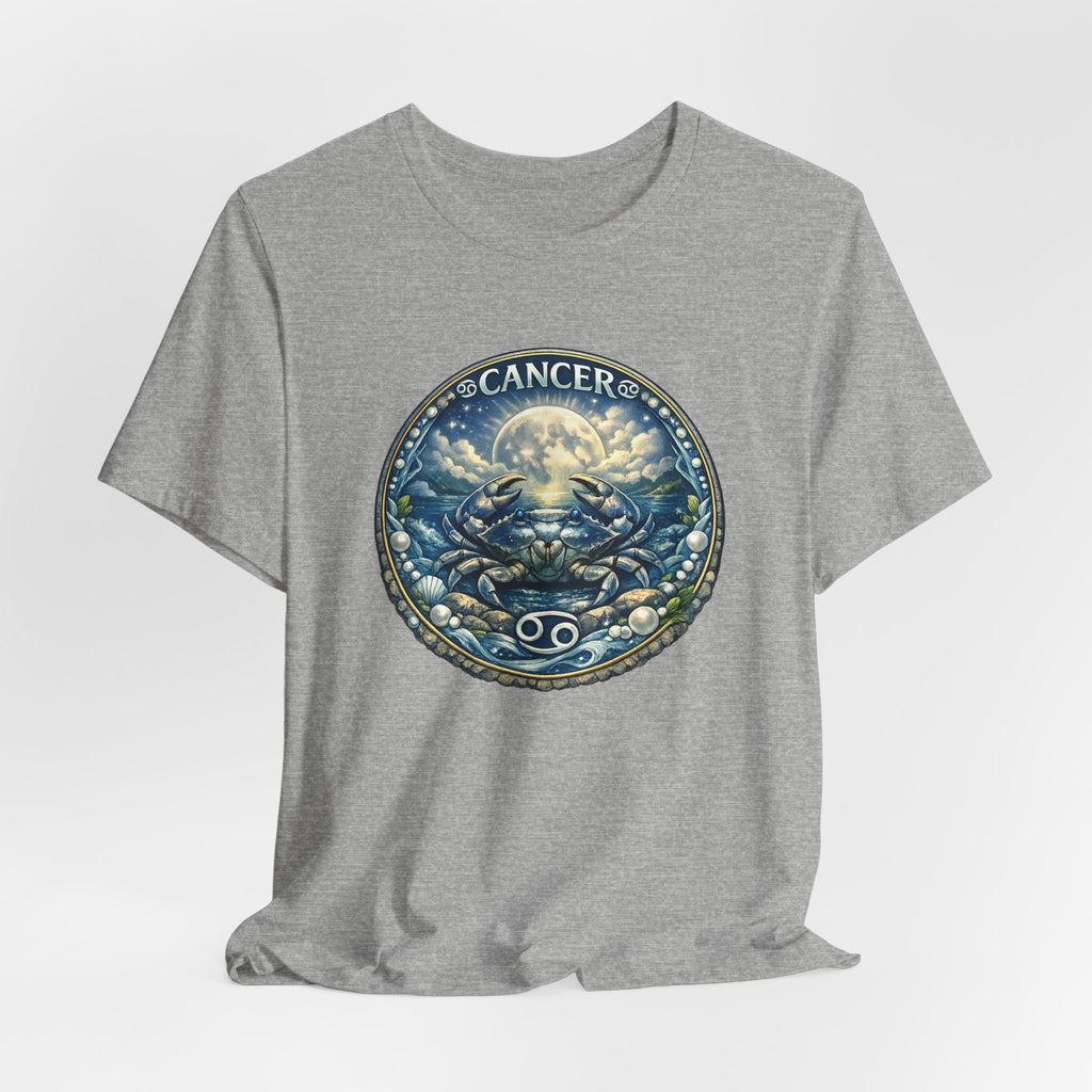 Cancer Zodiac Tee – Vintage Crab Astrology Tee (Cancer Symbol)