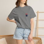 Kettlebell Pocket T‑Shirt — Minimal Gym Fitness Tee