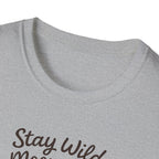 Stay Wild Moon Child Fox T-Shirt — Cute Woodland Animal Tee