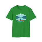 Kayak Lake T-Shirt — Mountain Reflection Outdoor Adventure Tee