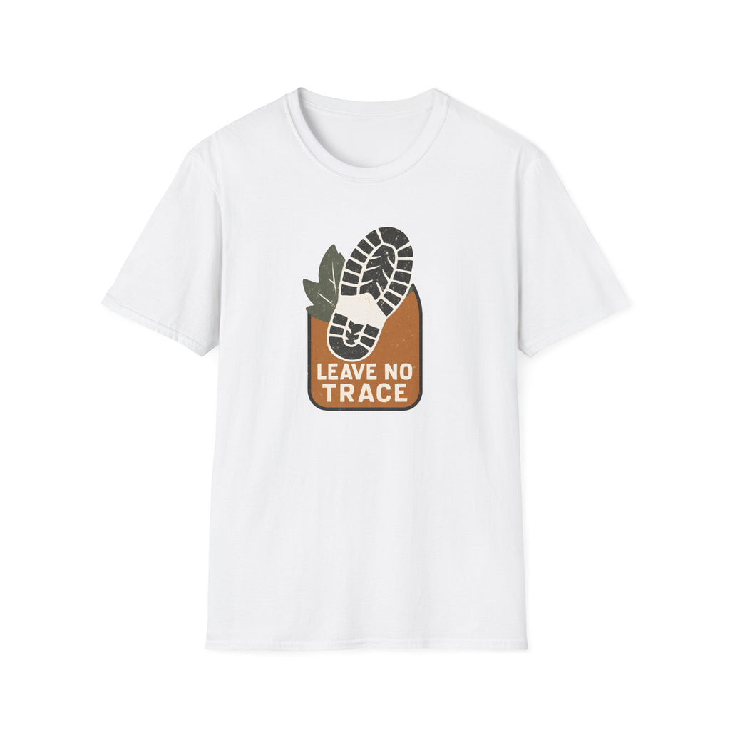Leave No Trace Hiking T-Shirt — Eco Outdoor Trail Conservation Tee