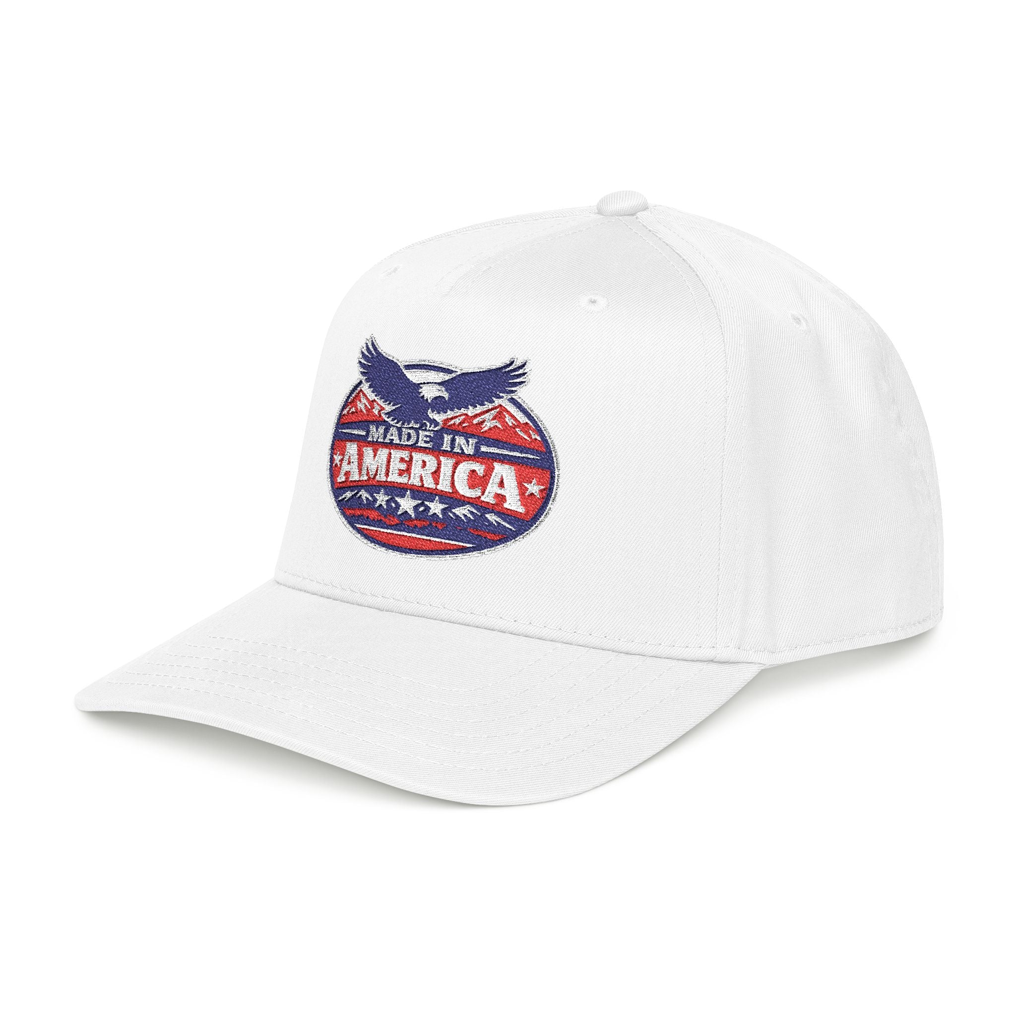 Made in America Baseball Cap - Patriotic Eagle Snapback