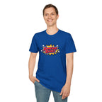 America Rules! Graphic T-Shirt – Patriotic Comic Pop Design