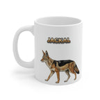 Jackal Coffee Mug – 11oz Ceramic Mug for Animals With Facts Series 1 Gifts