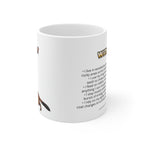 Stoat Coffee Mug – 11oz Ceramic Mug for Animals With Facts Series 3 Gifts