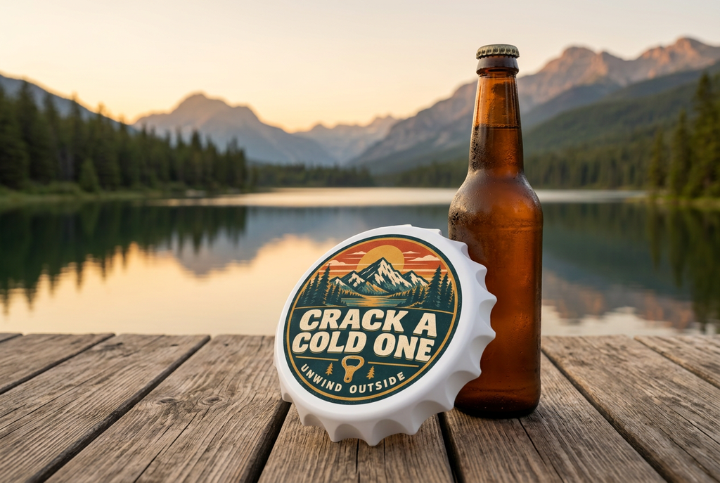 Crack A Cold One Bottle Opener