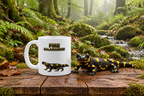 Fire Salamander Coffee Mug – 11oz Ceramic Mug for Animals With Facts Series 3 Gifts