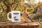 Hoopoe Coffee Mug – 11oz Ceramic Mug for Animals With Facts Series 3 Gifts