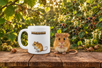 Dormouse Coffee Mug – 11oz Ceramic Mug for Animals With Facts Series 3 Gifts