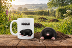 Mole Coffee Mug – 11oz Ceramic Mug for Animals With Facts Series 3 Gifts