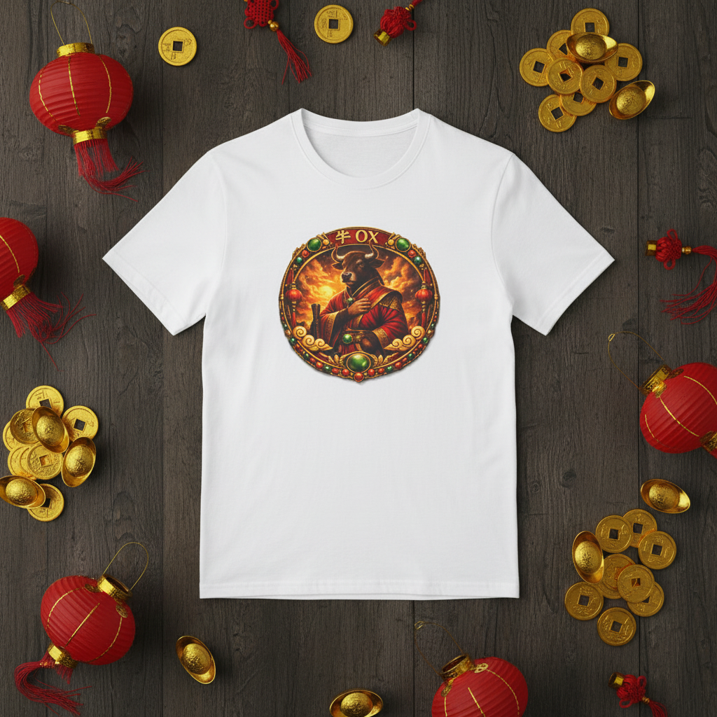 Ox Chinese Astrology Tee