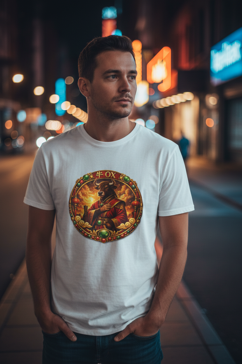 Ox Chinese Astrology Tee