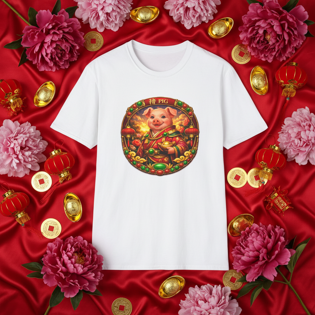 Pig Chinese Astrology Tee