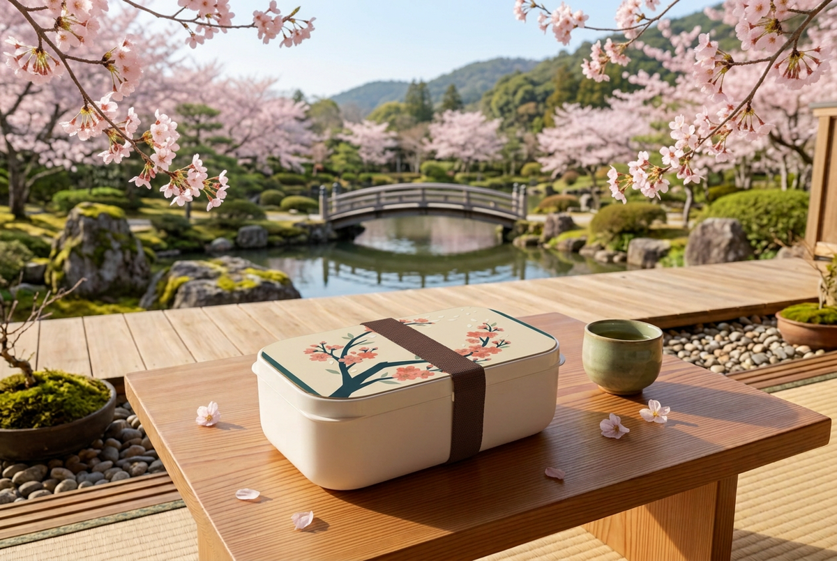 Sakura Breeze Bento Lunch Box
