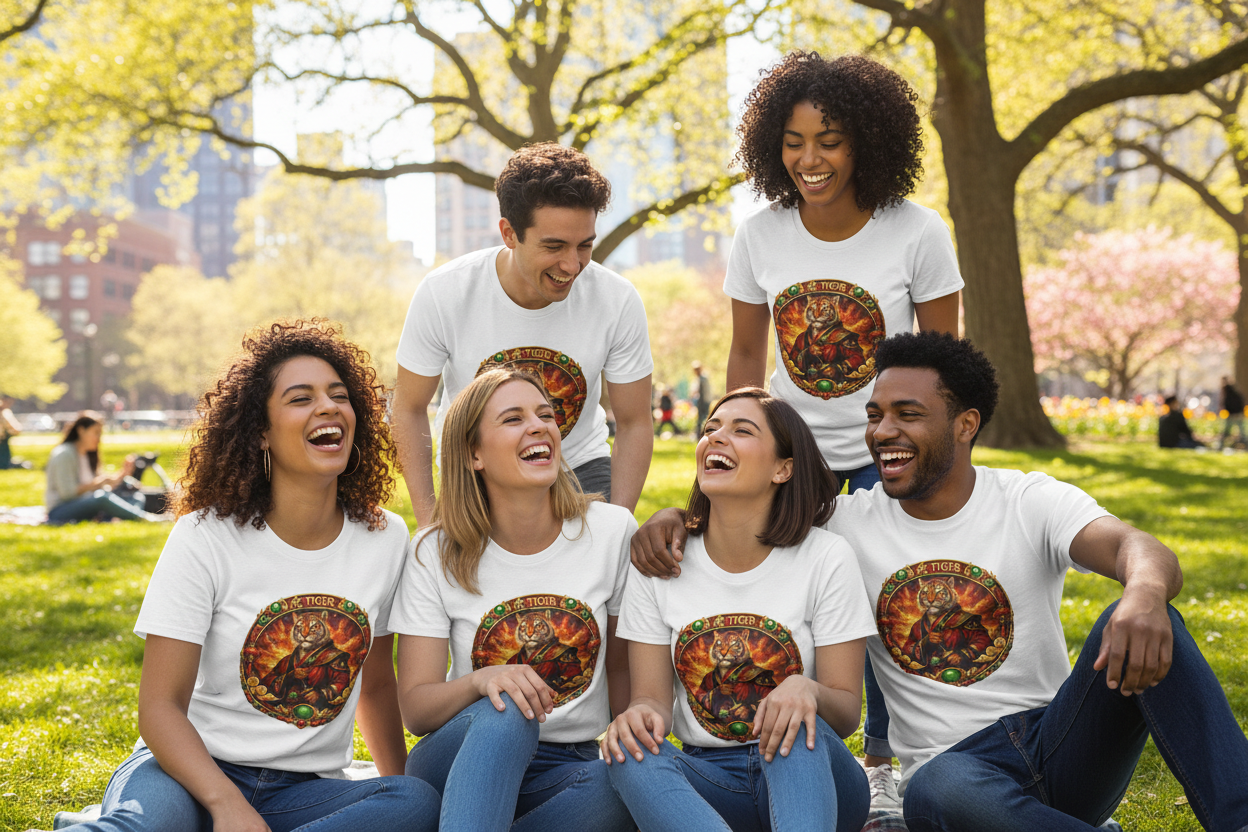 Tiger Chinese Astrology Tee