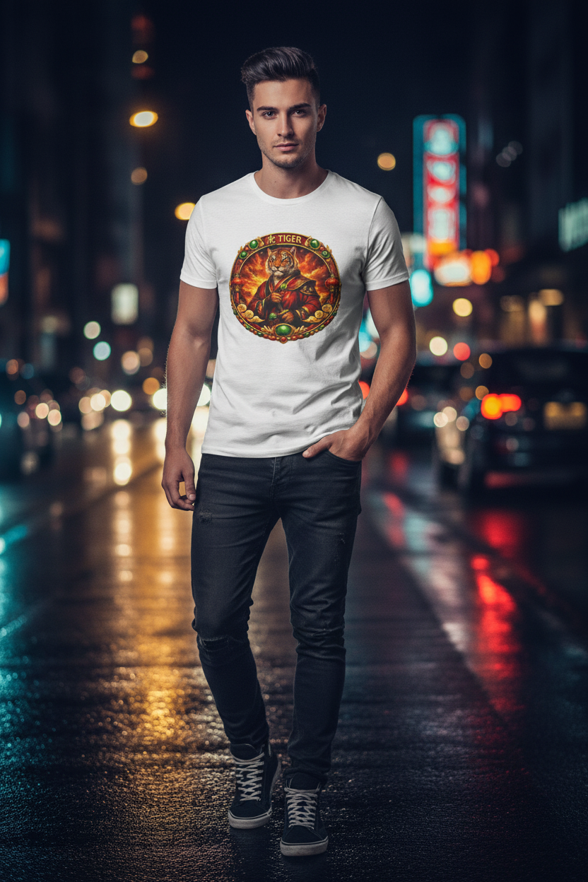 Tiger Chinese Astrology Tee