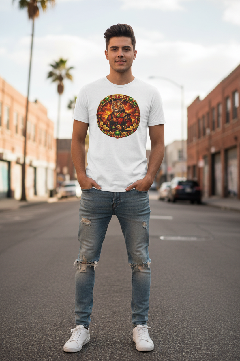 Tiger Chinese Astrology Tee