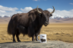 Yak Coffee Mug – 11oz Ceramic Mug for Animals With Facts Series 2 Gifts
